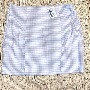 Plaid skirt